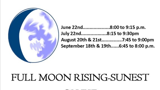 Full Moon Rising - Sunset Cruise