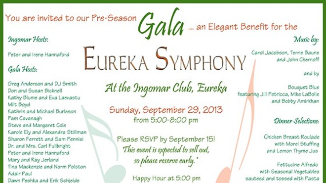 Gala Benefit for the Eureka Symphony