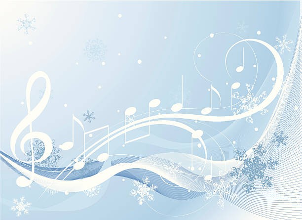 snowy musical scene