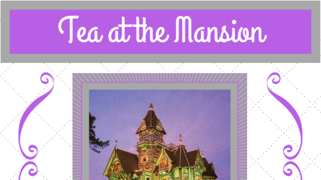 Holiday Tea Party at the Carson Mansion