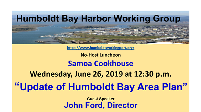 Update of Humboldt Bay Area Plan