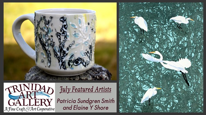 July Featured Artists: Patricia Sundgren Smith and Elaine Y Shore
