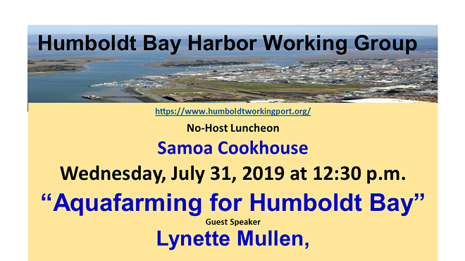 Humboldt Bay Harbor Working Group