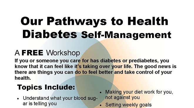 Free Diabetes Self-Management Workshop