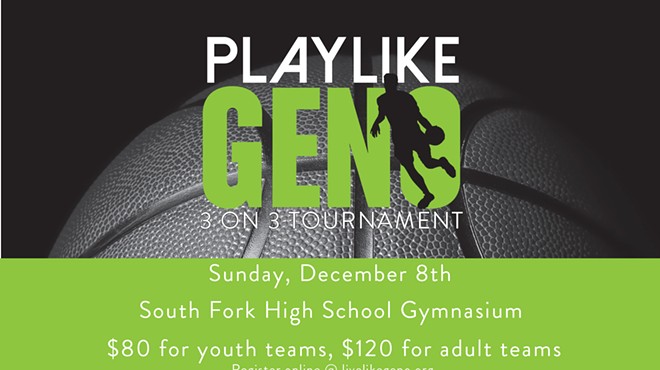 Play Like Geno 3-on-3 Basketball Tournament