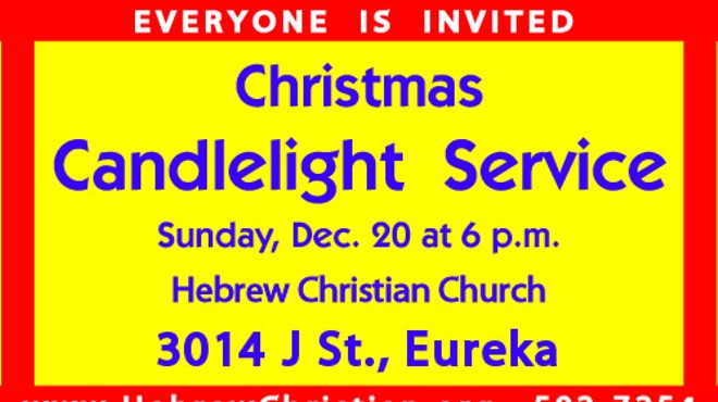 Candlelight Service this Christmastime