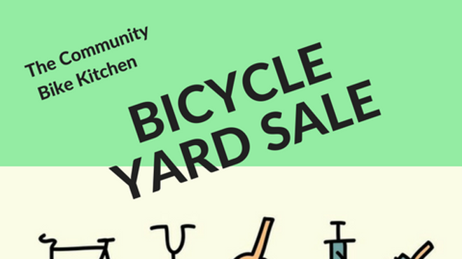Community Bike Kitchen Yard Sale