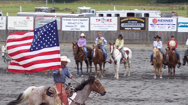 Rodeo Action in Orick