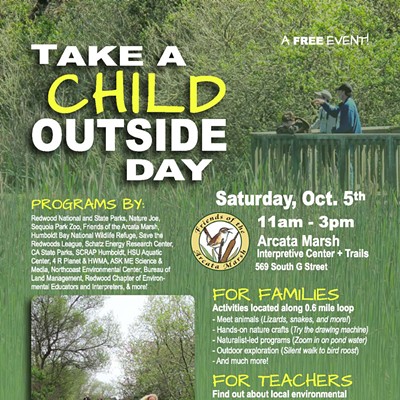 Take A Child Outside Day event flier
