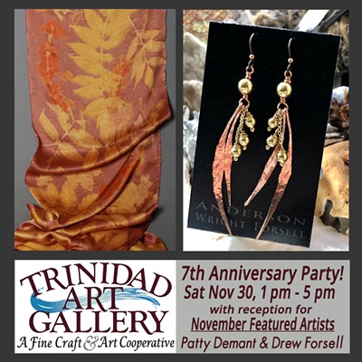 Trinidad Art Gallery Anniversary Party and Artist Reception