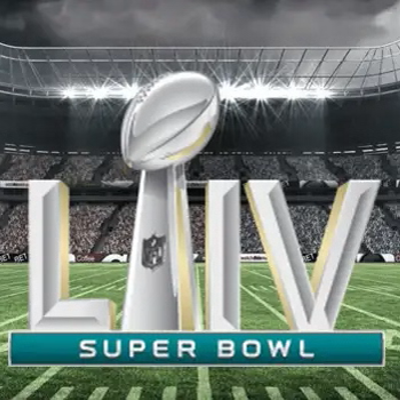 Super Bowl LIV on the Big Screen