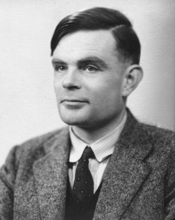 Alan Turing in 1951. - NATIONAL PORTRAIT GALLERY, LONDON