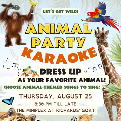 Animal Party Karaoke!