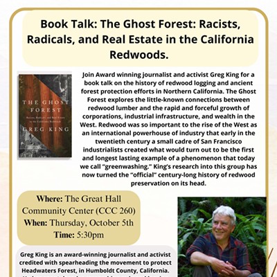 Book Talk: The Ghost Forest: Racists, Radicals, and Real Estate in the California Redwoods