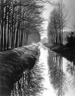 PHOTO BY BRETT WESTON - FROM THE HUMBOLDT COLLECTION - "Canal" Holland - 1971