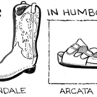 Stylin' Footwear In Humboldt County