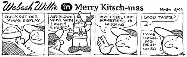 Wabash Willie in Merry Kitsch-mas