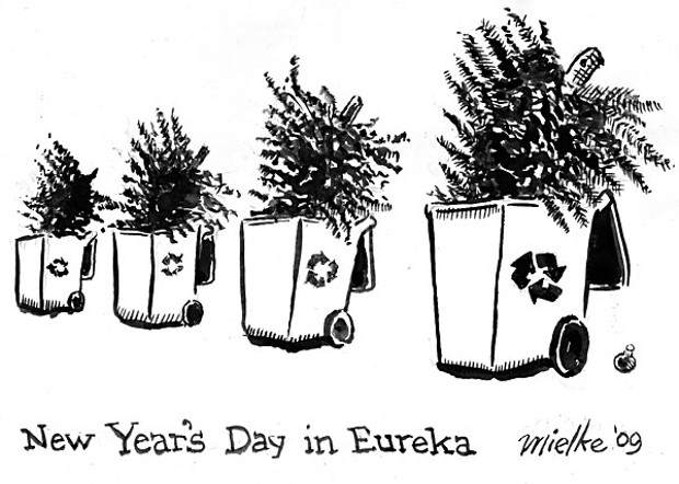 New Year's Day in Eureka