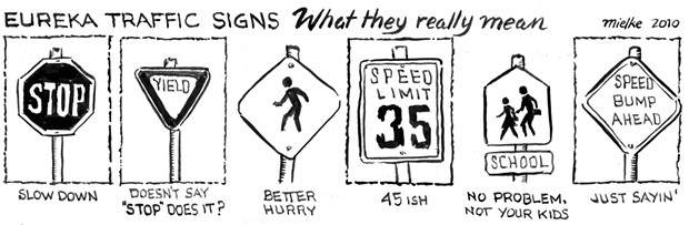Eureka Traffic Signs