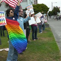 Celebrations after Prop 8 was declared unconstitutional in 2010.