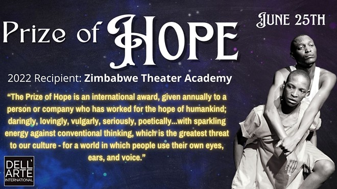 Dell'Arte's Prize of Hope - Zimbabwe Theater Academy