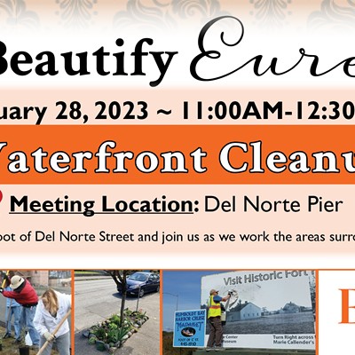 Eureka Waterfront Trash Cleanup