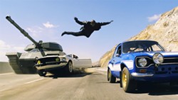 Flying in the face of physics: Fast and Furious 6.