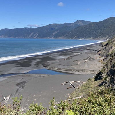 Black Sands Beach in Shelter Cove will be the destination for a July 8 geology hike with BLM geologist, Sam Flanagan