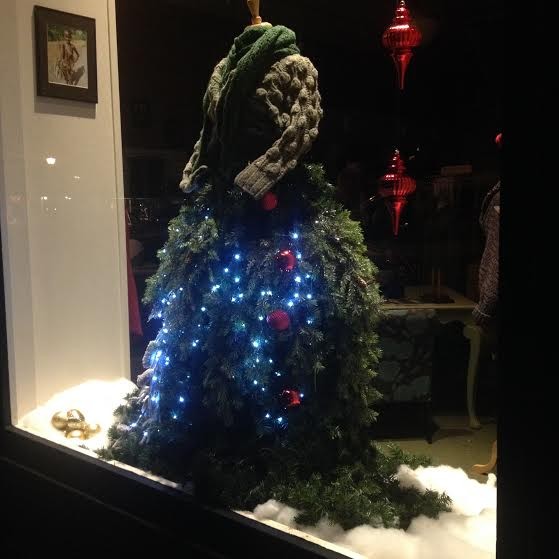 The Knittery's Christmas tree dress is so pretty. Maybe she can stay a little longer? - PHOTO BY HEIDI WALTERS