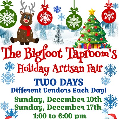 2023 Holiday Artisan Fair at The Bigfoot Taproom