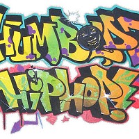 Humboldt Hip Hop graffiti art by Eureka artist/rapper Bryan "Nac One" Wallace.