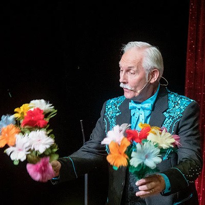Magician Dale Lorzo's Flower Power Trick