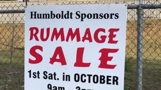 Humboldt Sponsors Final Rummage Sale