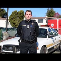 Humboldt State University Police officer Delmar Tompkins.