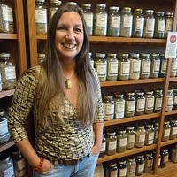 Irene Lewis bought Moonrise Herbs in 2004, after a long relationship of working in the store and selling her own herbal products there.