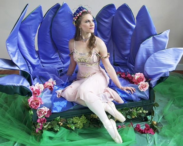 Iris Van Atta as Titania, the Fairy Queen - PHOTO BY CRYSTAL SOLEIL