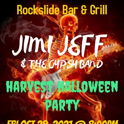 Jimi Jeff Harvest Halloween Party @ Rockslide
