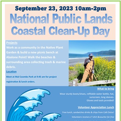 National Public Lands and CA Coastal Cleanup Day