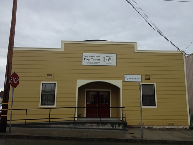 The new day center for the homeless. - PHOTO BY HEIDI WALTERS