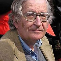 Noam Chomsky: linguist, philosopher, activist. Courtesy Duncan Rawlinson, thelastminuteblog.com
