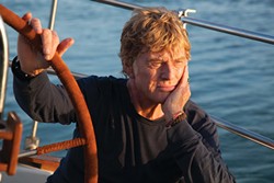 Not king of the world:  Robert Redford in All is Lost.