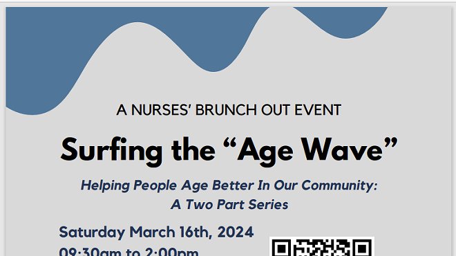Nurses Brunch (Night) Out: Surfing the “Age Wave”