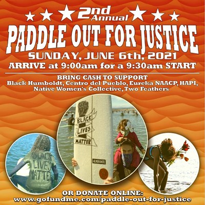 Paddle Out for Justice Flyer