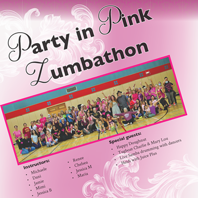 Party in Pink Zumbathon