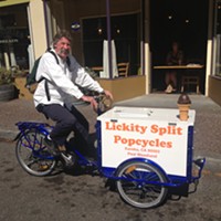 "Popsicles!" Lickity Split Popcycle Cooling Off Old Town
