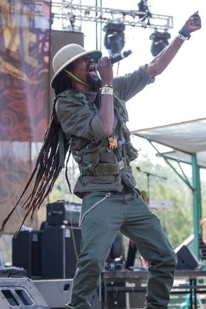 Kana Jah of I-Kronik performing at the 30th Annual Reggae On The River 2014, Friday Aug. 1. - ALEXANDER WOODARD