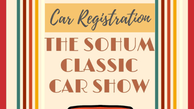 SoHum Classic Car Show Registration