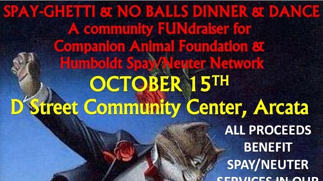 Spay-Ghetti and No-Balls Dinner with The Undercovers