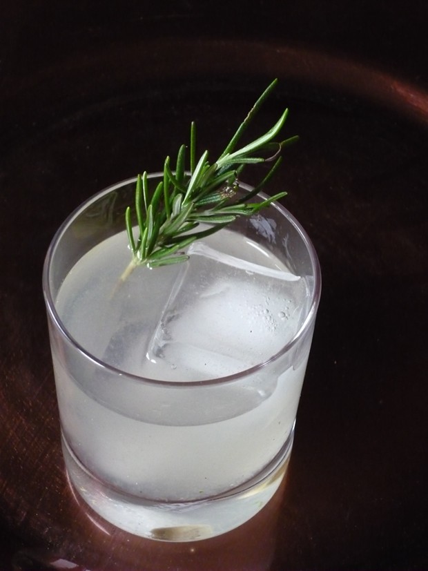 Spice Island cocktail with rosemary - PHOTO BY AMY STEWART