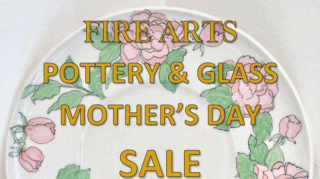 Spring Ceramics and Fused Glass Sale